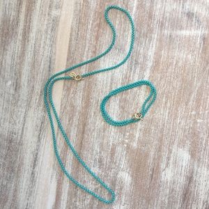 David Yurman Bel Aire Turquoise chain